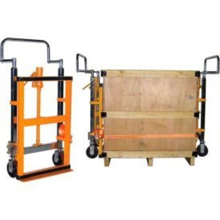 GLOBAL EQUIPMENT Global Industrial„¢ (2) Hand Operated Hydraulic Furniture Moving Dollies, 3950 Lb. Capacity FM180B